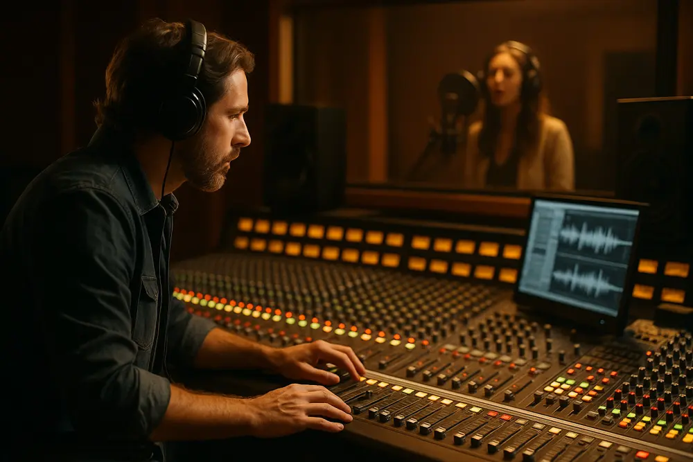 The Role of a Producer in a Song Demo Session